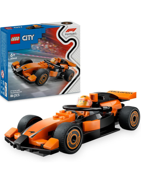 Lego City -  Pilota e Monoposto McLaren F1