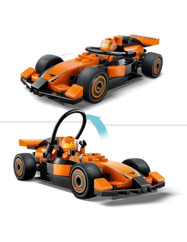 Lego City -  Pilota e Monoposto McLaren F1