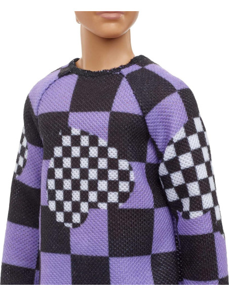 Ken Fashionistas n. 191 Bambola Capelli Biondi Corti