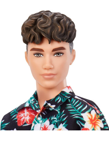 Ken Fashionistas Bambola n. 184 - Capelli Corti...
