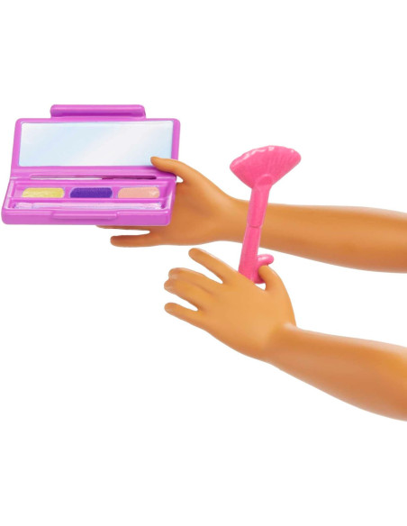 Barbie Carriere - Carriera Make-up, bambola dai capelli blu