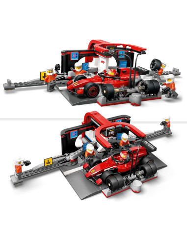 Lego City - Pit Stop e Meccanici con Monoposto...