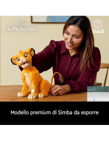 Lego Disney Classic - Giovane Simba, Re Leone