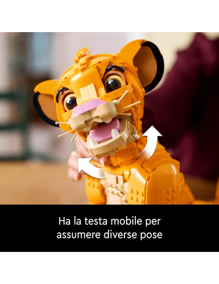 Lego Disney Classic - Giovane Simba, Re Leone