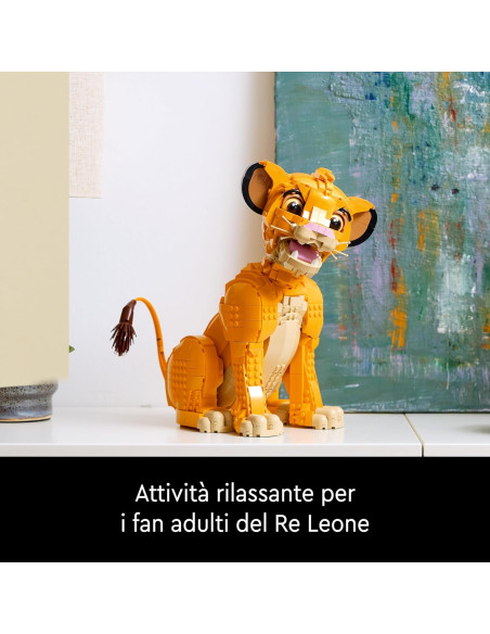 Lego Disney Classic - Giovane Simba, Re Leone