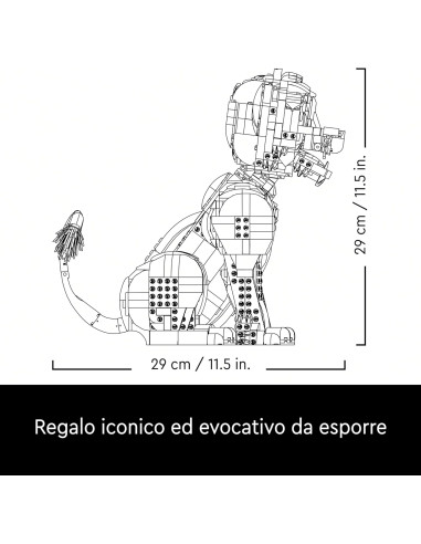 Lego Disney Classic - Giovane Simba, Re Leone