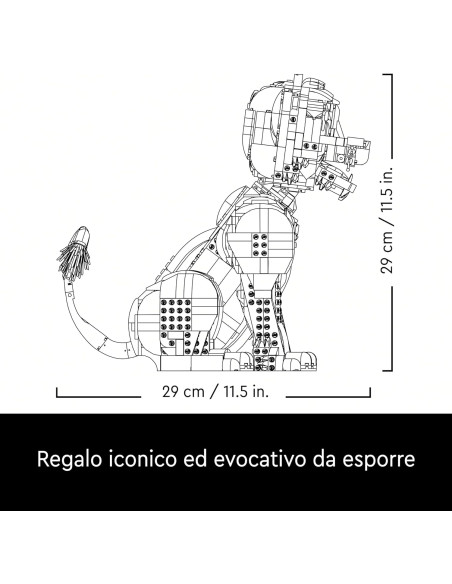 Lego Disney Classic - Giovane Simba, Re Leone