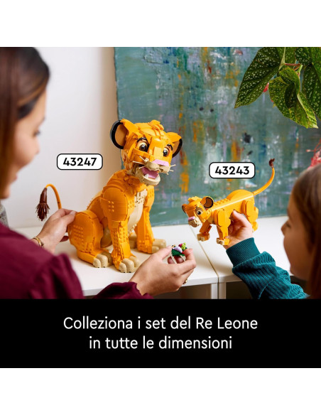 Lego Disney Classic - Giovane Simba, Re Leone