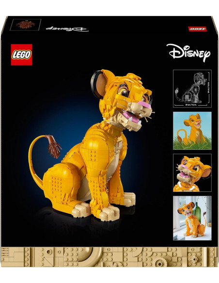 Lego Disney Classic - Giovane Simba, Re Leone