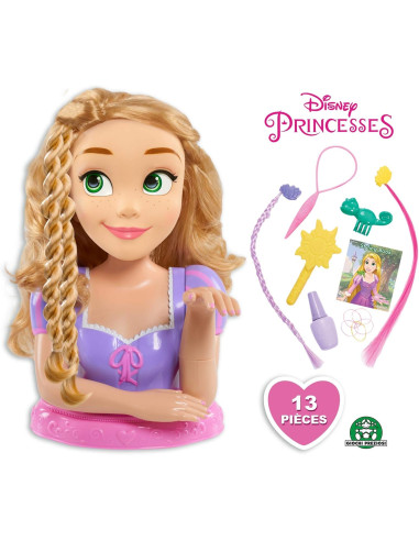 Disney Princess Head Rapunzel Deluxe