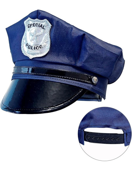 Cappello polizia regolabile