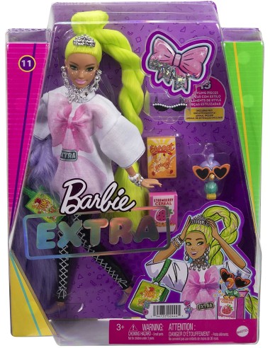 Barbie Extra Capelli Verdi
