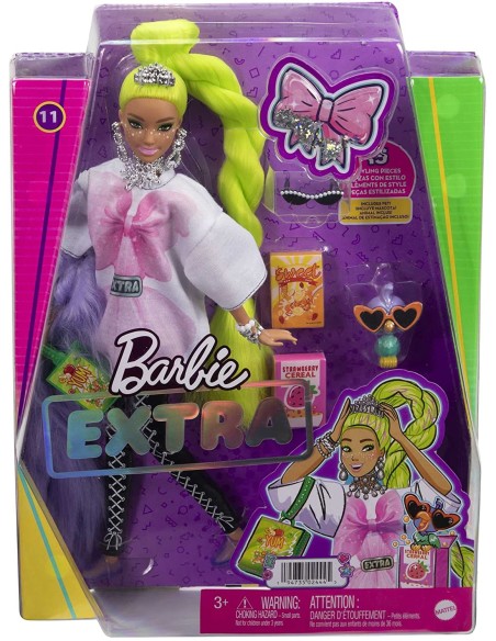 Barbie Extra Capelli Verdi