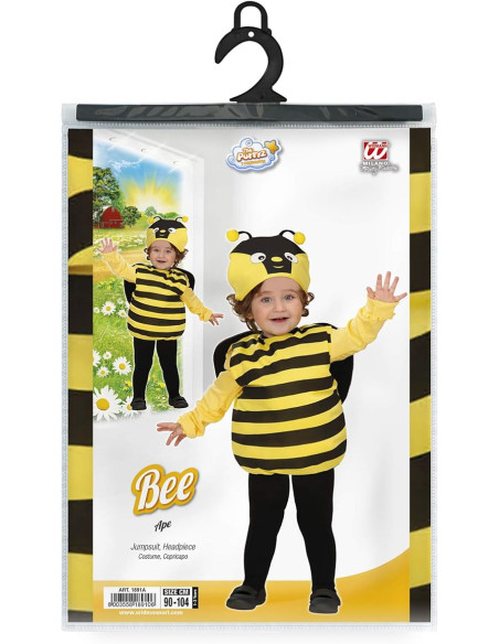 Ape costume con ali e copricapo 1/3 anni