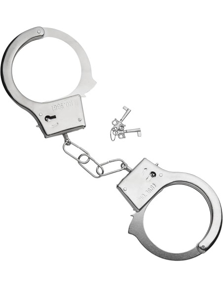 Manette in metallo con chiavi