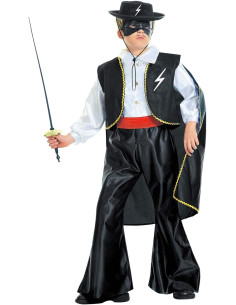 Costume Bandito mascherato 8/10 anni 2