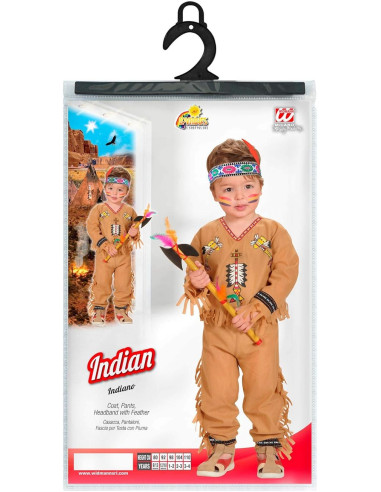 Indiano casacca, pantaloni, cintura, fascia 2/3...