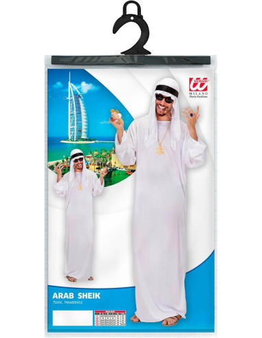 Costume sceicco arabo Tg. L