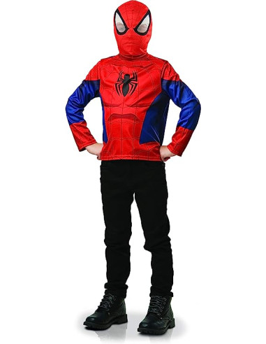 Top e Maschera Spiderman