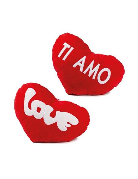 Peluche cuore 45cm 2 modelli assortiti
