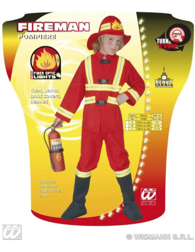 COSTUME POMPIERE TG. L