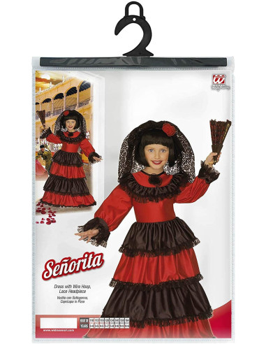 COSTUME SENORITA 128 CM