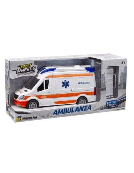 Fast Wheels -  Ambulanza luci e Suoni