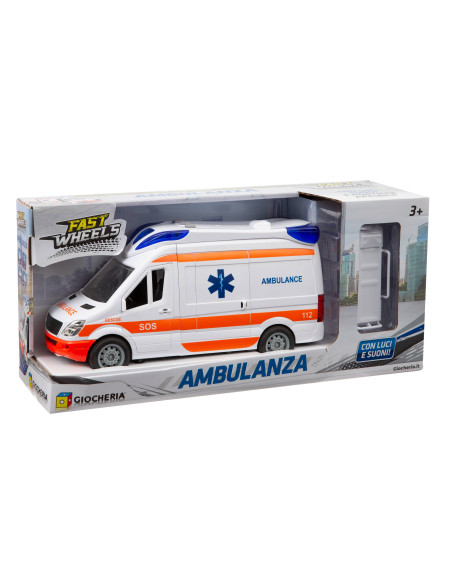 Fast Wheels -  Ambulanza luci e Suoni