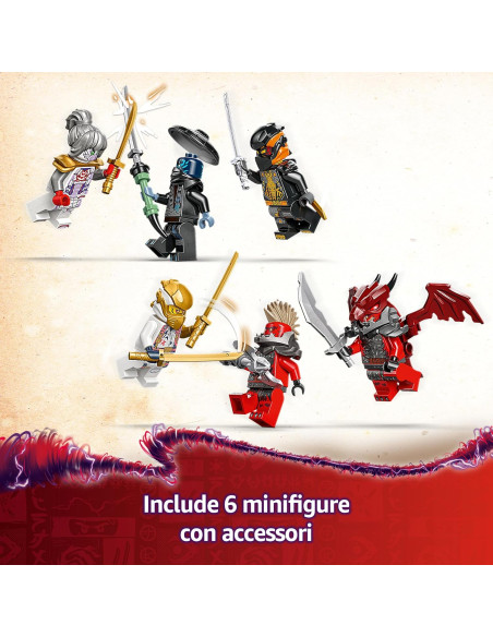 Lego Ninjago - Mech Ultra Combinatore di Zane