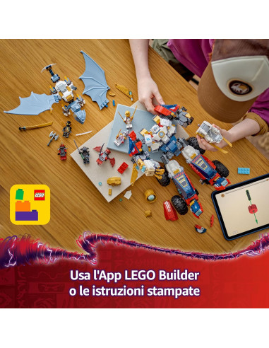Lego Ninjago - Mech Ultra Combinatore di Zane