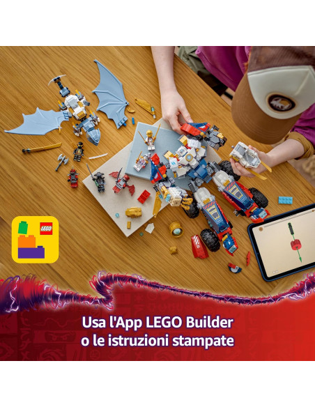 Lego Ninjago - Mech Ultra Combinatore di Zane