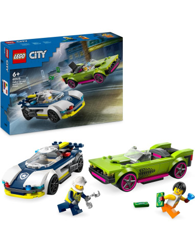 Lego City - Inseguimento della macchina da corsa