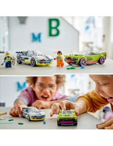 Lego City - Inseguimento della macchina da corsa