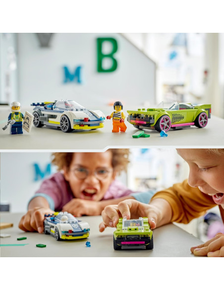 Lego City - Inseguimento della macchina da corsa