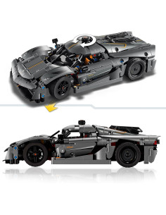 Lego Technic - Hypercar Koenigsegg Jesko Absolut Grigia 2