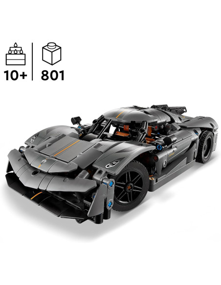 Lego Technic - Hypercar Koenigsegg Jesko Absolut Grigia