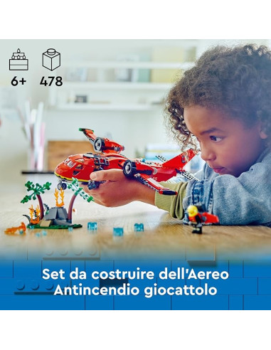 Lego City Fire - Aereo antincedio
