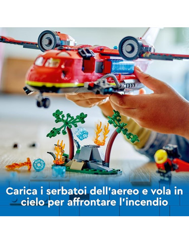 Lego City Fire - Aereo antincedio
