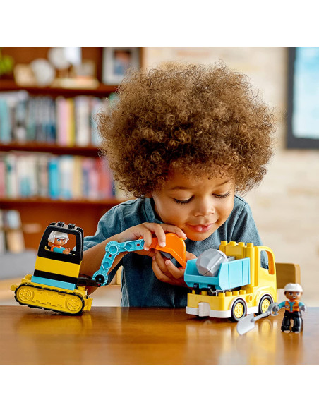 Lego Duplo - Camion e scavatrice cingolata