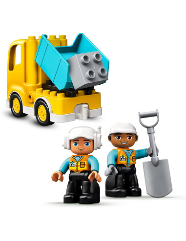 Lego Duplo - Camion e scavatrice cingolata