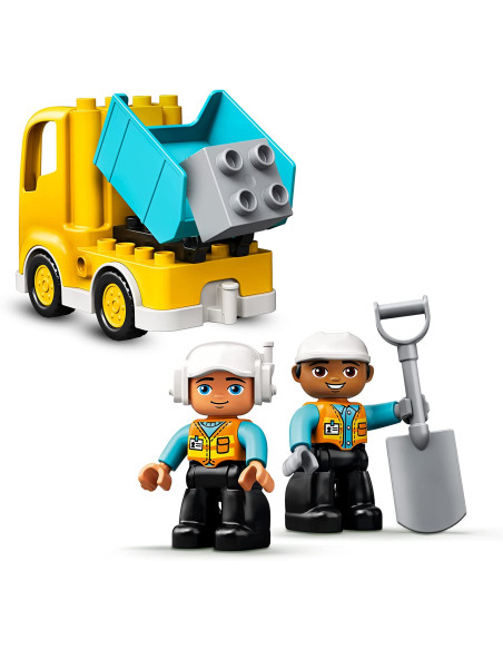 Lego Duplo - Camion e scavatrice cingolata