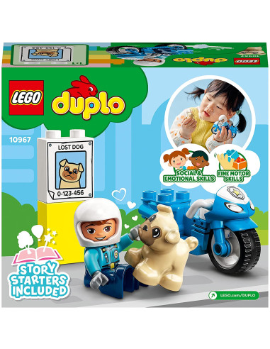 Lego Duplo - Motocicletta della polizia