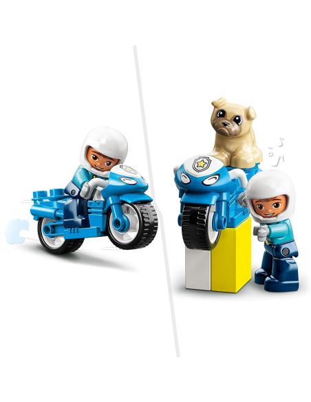 Lego Duplo - Motocicletta della polizia