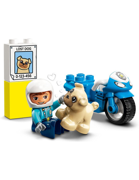 Lego Duplo - Motocicletta della polizia