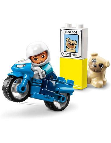 Lego Duplo - Motocicletta della polizia