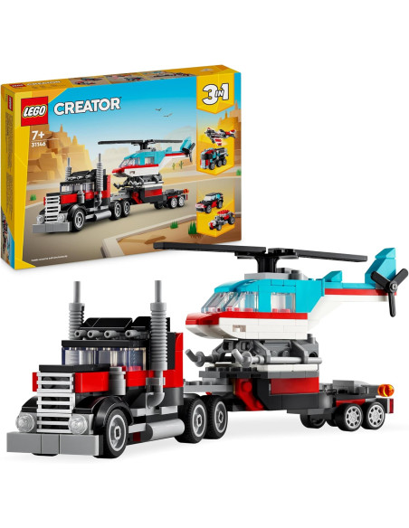Lego Creator - Autocarro con Elicottero