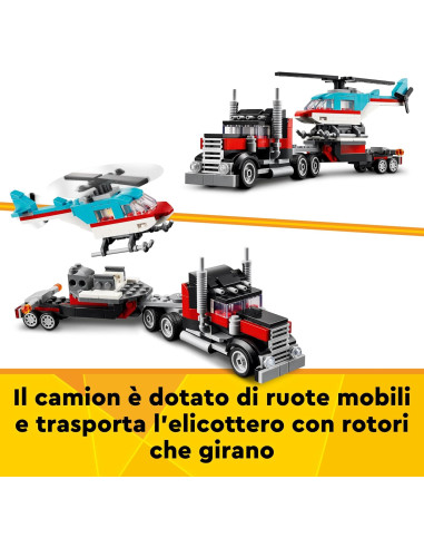 Lego Creator - Autocarro con Elicottero