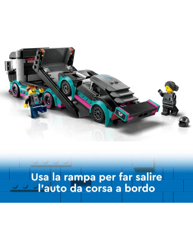 Lego City - Auto da Corsa e Trasportatore