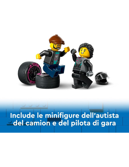 Lego City - Auto da Corsa e Trasportatore