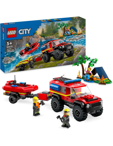 Lego City Fire - Fuoristrada antincendio e...